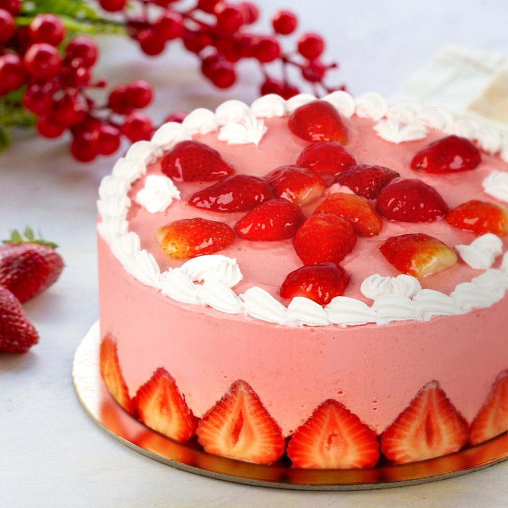 Mousse de Fresa – Tortas Fanor